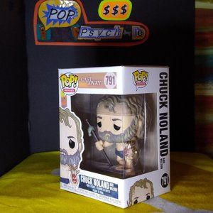 Chuck Noland w/ wilson Castaway Tom Hanks 791 Funko Pop NIB